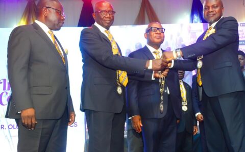 Dada Sworn-in as 13th President of CIS, says FG can raise $500 billion from Capital Market